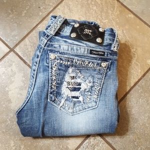 Miss me jeans light wash boot cut